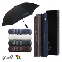 아놀드파마 2단자동솔리드,실버라인뱀부180타올세트(0215417)