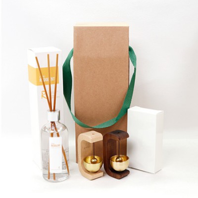 이모레돌런트디퓨저+원목도어벨세트