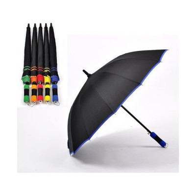 60 폰지 14K 5색 바이어스 우산