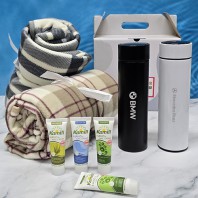 카밀핸드크림 + 망토 담요 + 온더 텀블러 무릎담요 무릅담요 극세사담요 선물 사은품, 방한 용품 답례품 기념품 명절 선물 설선물 설날