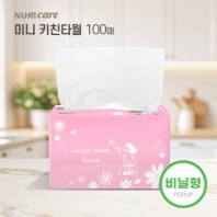 누리케어 팝업 키친타월 미니 100매