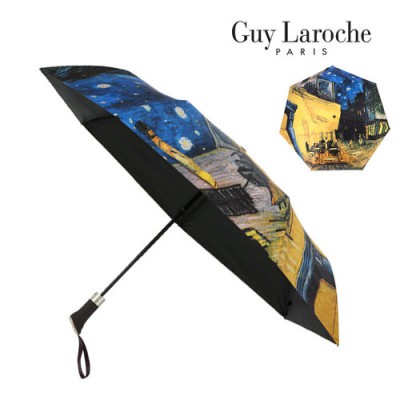 기라로쉬 3단자동 명화우산 카페테라스 (암막코팅)