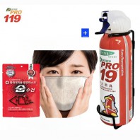 비상용 소화기+화재대피용 방연 마스크 숨수건