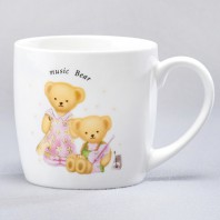 국산 뮤직베어 머그320ml