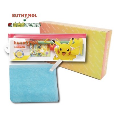 포켓몬 여행용 치약칫솔 핸드타올수건 2종세트