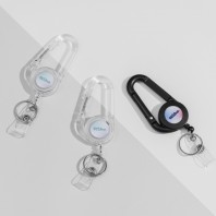 와이어 카라비너 굿즈 키링 로고인쇄