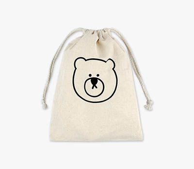 풀컬러전사 | 데일리 조리개파우치 | 20수 | MF8116