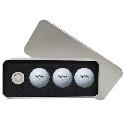 혼마 3피스 TW 3구 볼마커 틴케이스세트