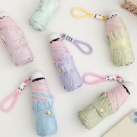 로페리아 휴대용 8K 파스텔 5단 암막 양우산(0215861)