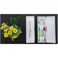 국산 치과용 칼라칫솔 2P+어린이칫솔 2P 가족세트/ 페리오/ 부광/치실