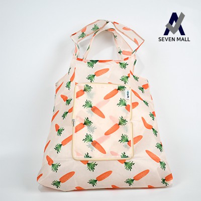 세븐몰 당근 지퍼백 장바구니