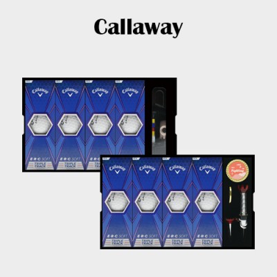 캘러웨이 ERC SOFT 12구 볼마커 / 기능성티세트 (3피스)