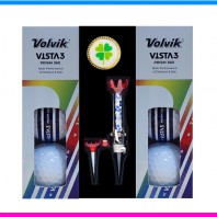 볼빅 비스타3 프리즘 6구 볼마커 자석티세트 (3pc)