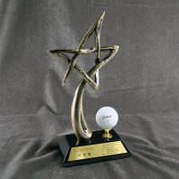 1312 금속 골프 트로피 (130*280*80mm)