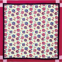 작은장미 스카프 60*60