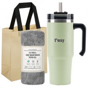 스핀 텀블러 900ml + 타올 선물세트