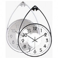 300 입체숫자투명걸이벽시계