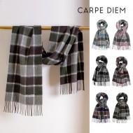 카르페디엠 스퀘어체크 울100 머플러 (MF022)