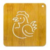 대나무냄비받침(꼬꼬닭)