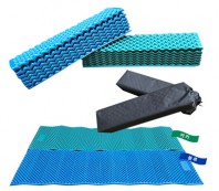 [1인용 자바라캠핑매트 파우치포함]사이즈 205*63/파우치스크린인쇄/매트양각발포인쇄가능