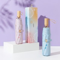 이즐리 블루밍 3단 수동 레이어드 양우산(UPF50+)