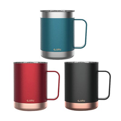 모던스텐 이중 보온보냉 뚜껑머그360ML  3color