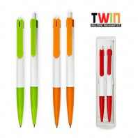 트윈 볼펜·샤프 세트