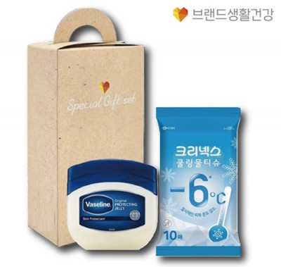 쿨아이스세트 브생건147호(바세린젤리+크리넥스 쿨링물티슈)