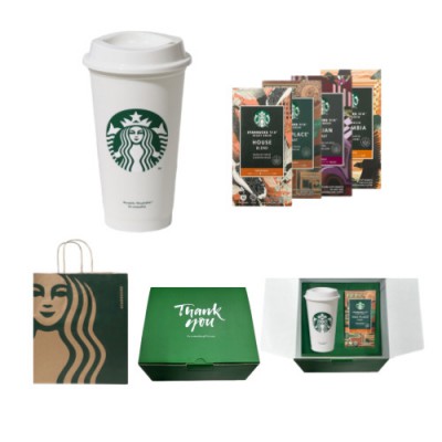 스타벅스 리유저블 텀블러 473ml 스타벅스 비아커피 선물세트