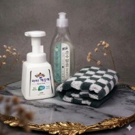 주방전용 아이깨끗해 핸드워시 주방세제 주방타올 주방3종세트