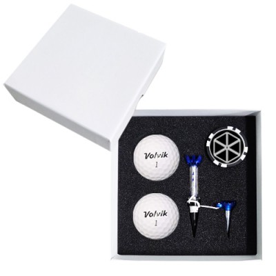 볼빅 V3 2구 볼마커칩 고급 싸바리케이스