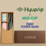 협립 3단 60 슈퍼 카라비너 완전자동우산 +배터리+로하스 머그컵1P-세트