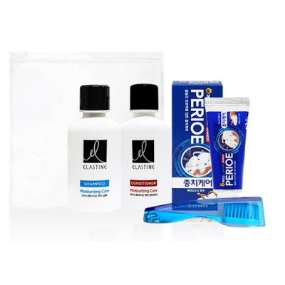 다올 여행용 4종세트 7호/샴푸,컨디셔너,치약,칫솔