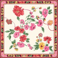 양귀비 스카프 60*60