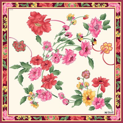 양귀비 스카프 60*60