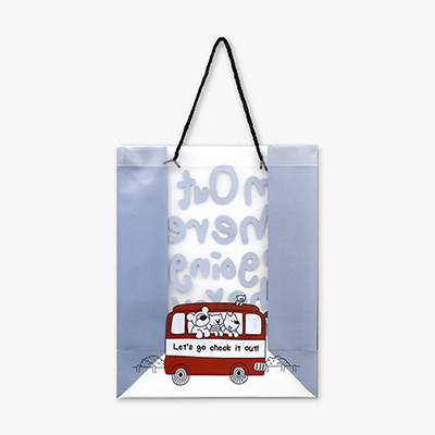 PP 쇼핑백｜반투명 쇼핑백｜300 * 380 * 150｜MF1537