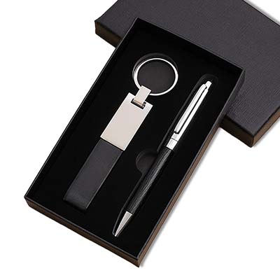 시그니처 레더앤메탈 볼펜키링세트(가죽볼펜세트or메탈볼펜세트 선택가능)