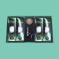 타이틀리스트 AVX 3피스 12구+골프티+가죽볼마커세트