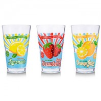 빈티지 후르츠 유리컵SET