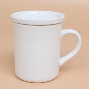 엘레강스 화이트 뚜껑머그 355ml