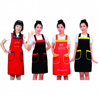 대사관 앞치마 X형