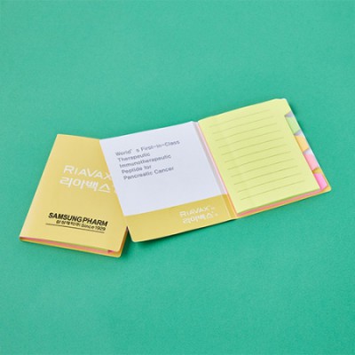 수첩형 형광 인덱스 포스트잇