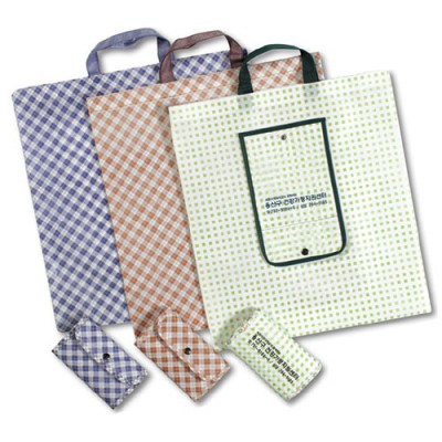 체크 휴대용호크 (부직포)