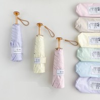 (주문제작)로페리아 3단수동 파스텔 마카롱 암막양우산(0216004)