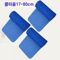 쿨타올 습식형 심플스타일 17*80 pva타올