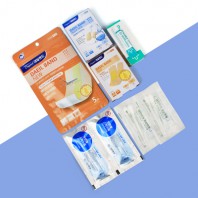 구급파우치 응급세트 대일밴드 프리미엄(오리지널+방수밴드) 연고 소독제 면봉