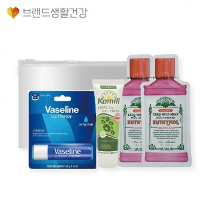 브생건552호 3종세트(카밀 핸드크림+바세린 립밤+유시몰 가글)