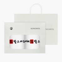 [송월타올] 새해복도장 2p 선물세트(쇼핑백)