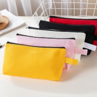 로페리아 캔버스 무지 지퍼 파우치가방(0217009)