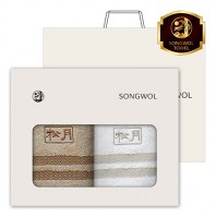 송월 노을 160g 세면타월 2매세트